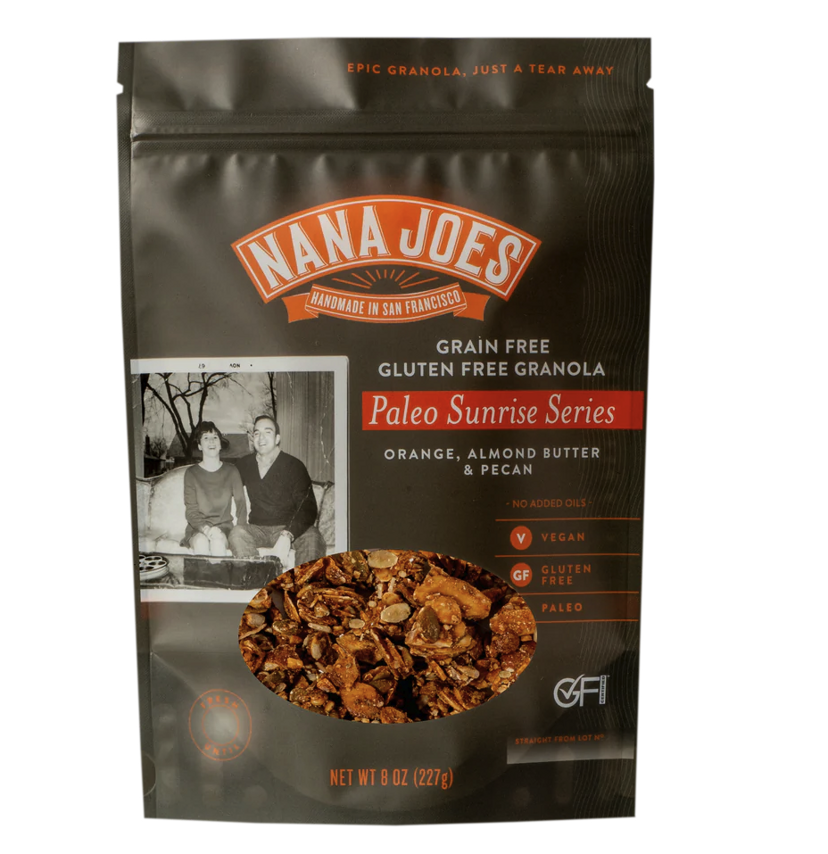 Nana Joes Granola - Paleo Sunrise Series: Orange, Almond Butter & Pecan