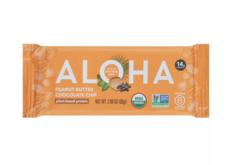 ALOHA Protein Bar, Peanut Butter Chocolate Chip