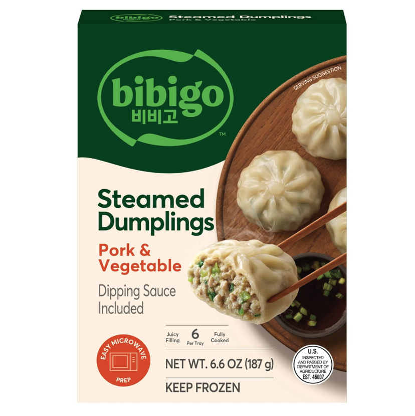 Steamed Dumplings Pork & Vegetable