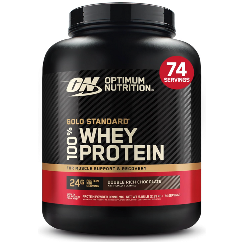 Gold Standard 100% Whey Protein Powder, Double Rich Chocolate